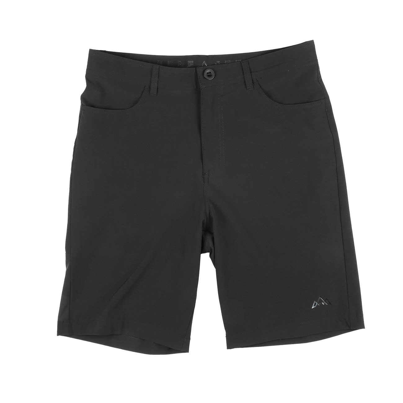TASCO MTB Sessions hybrid MTB Shorts - Black, Front view