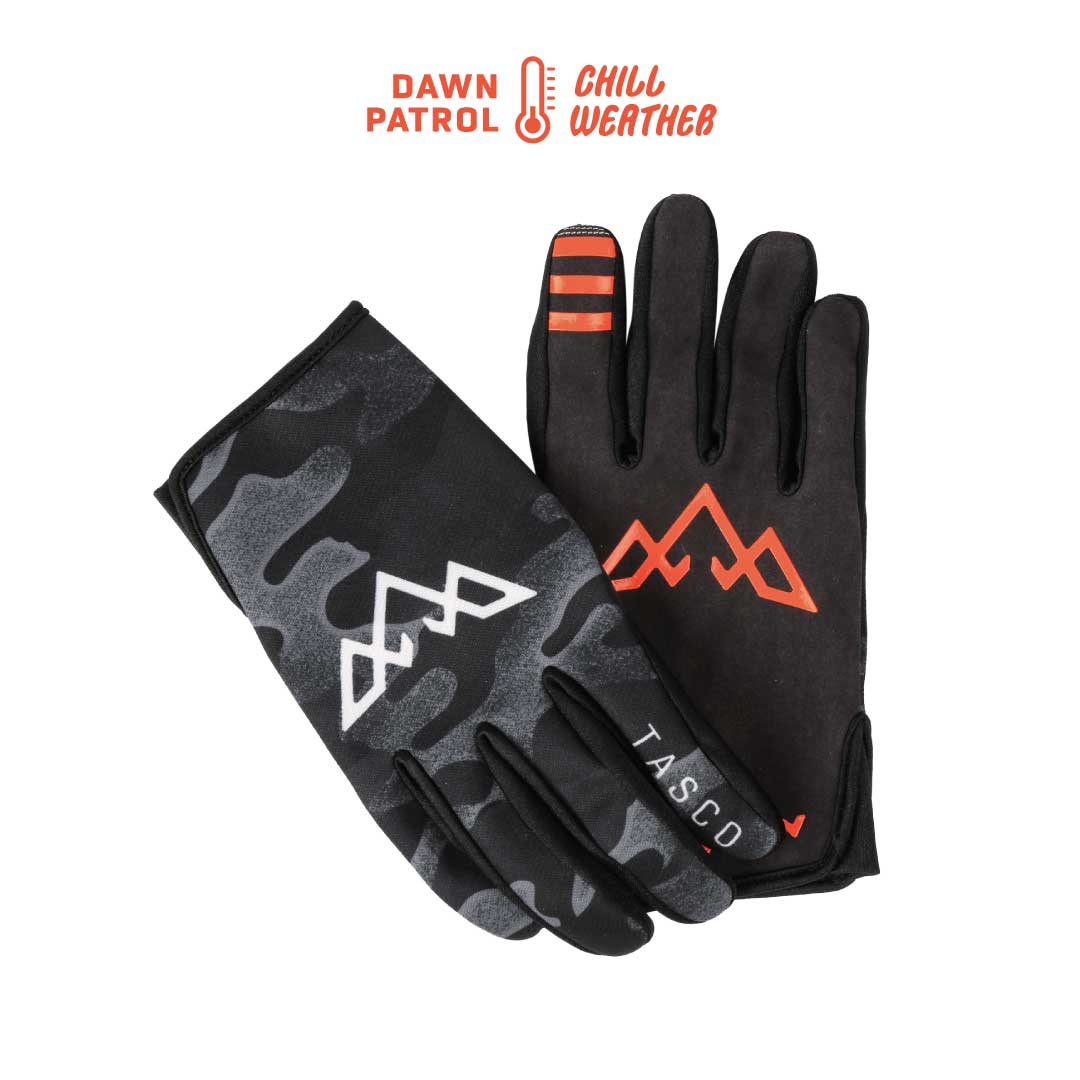 Cold weather MTB gloves - new - TASCO Dawn Patrol : Chill weather gear