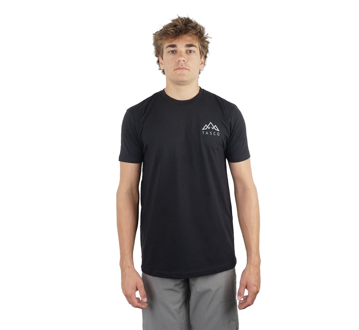 Standard T-Shirt S/S - Mens - Black & Grey