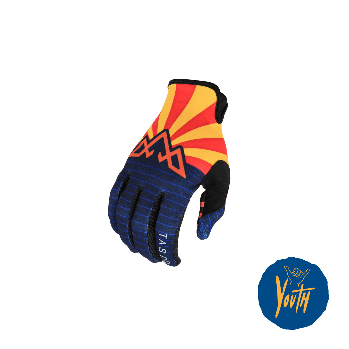 Kids Ridgeline MTB Gloves - Rising Sun